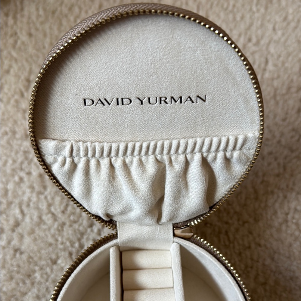 New David Yurman Brown Jewelry Box - Picture 7 of 10